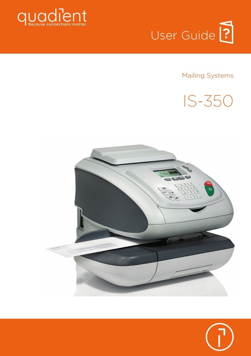 quadient IS-350 User manual