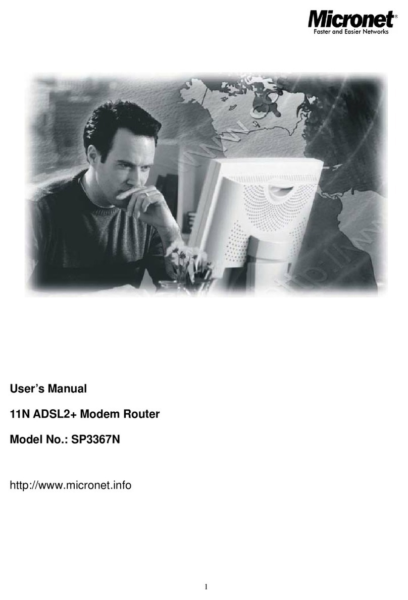 MicroNet SP3367N user manual