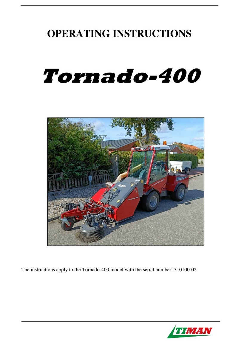 Timan Tornado-400 operating instructions