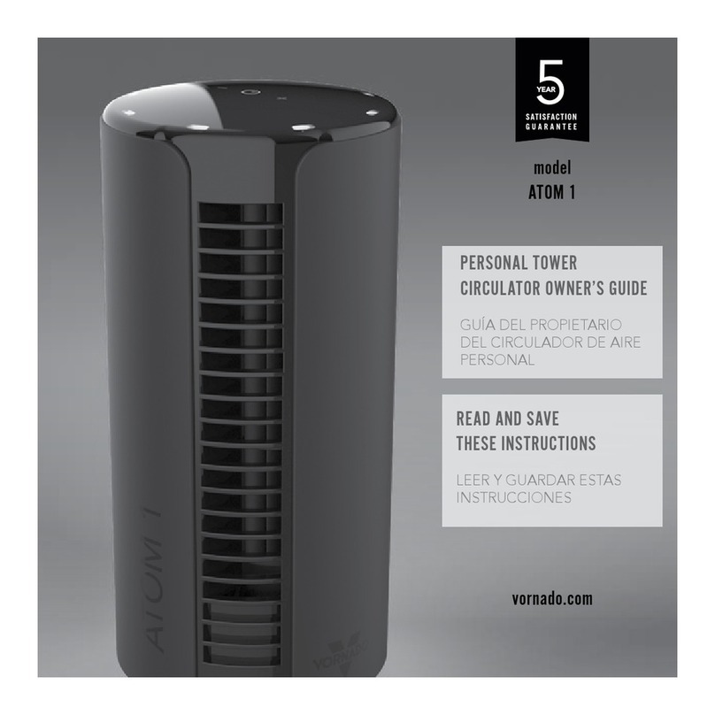 Vornado ATOM 1 owner's guide