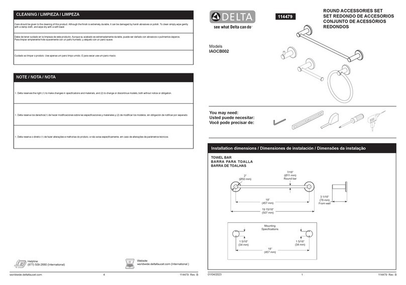 Delta IAOCB002 User manual