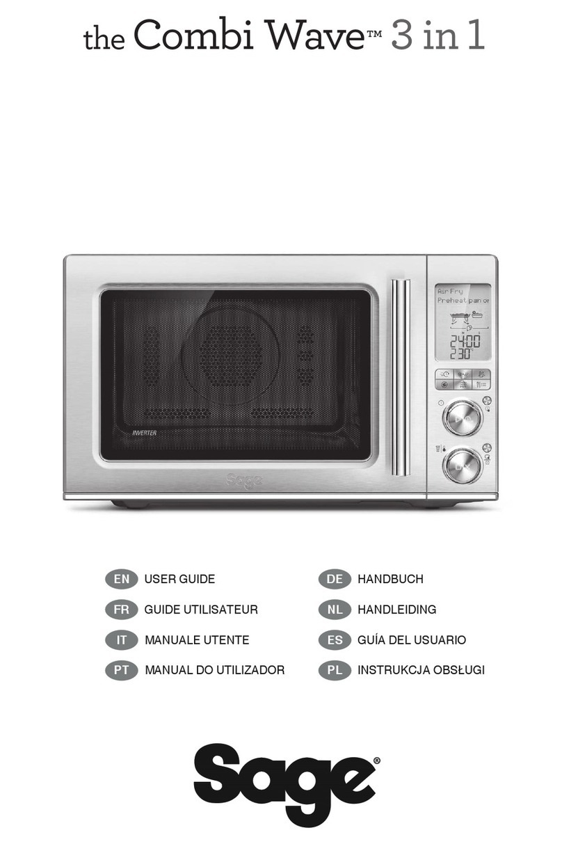 Sage the Combi Wave 3 in 1 User manual