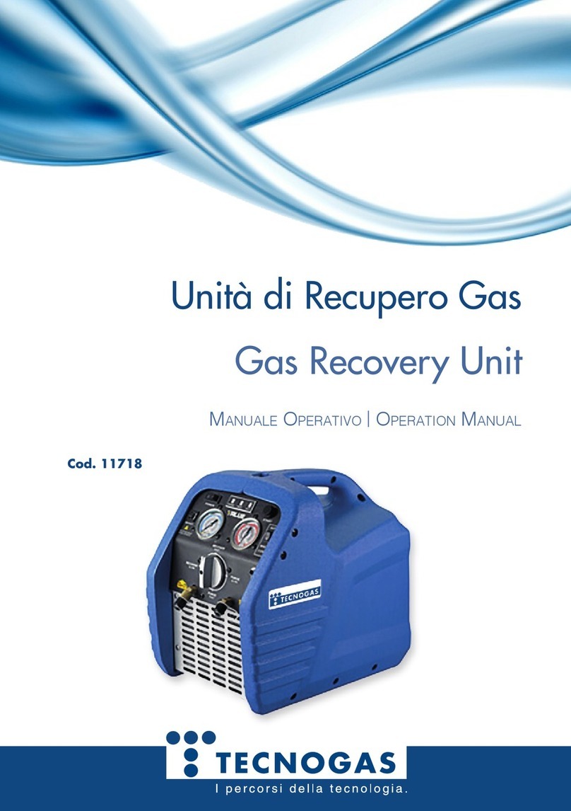 Tecnogas 11718 Operation manual