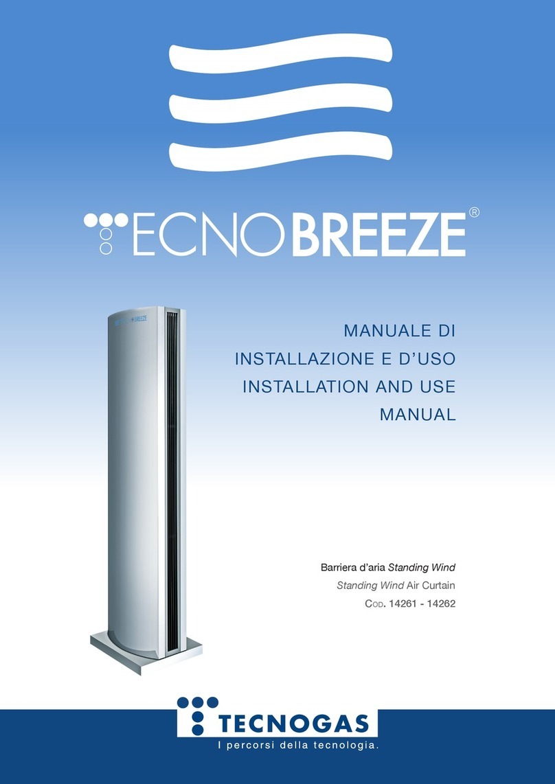 Tecnogas Tecnobreeze 14261 manual Tecnogas Tecnobreeze 14261 manual