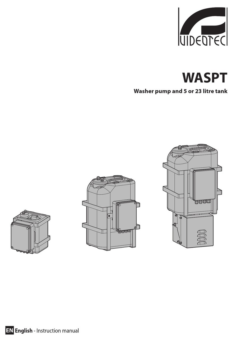 Videotec WASPT instruction manual Videotec WASPT instruction manual