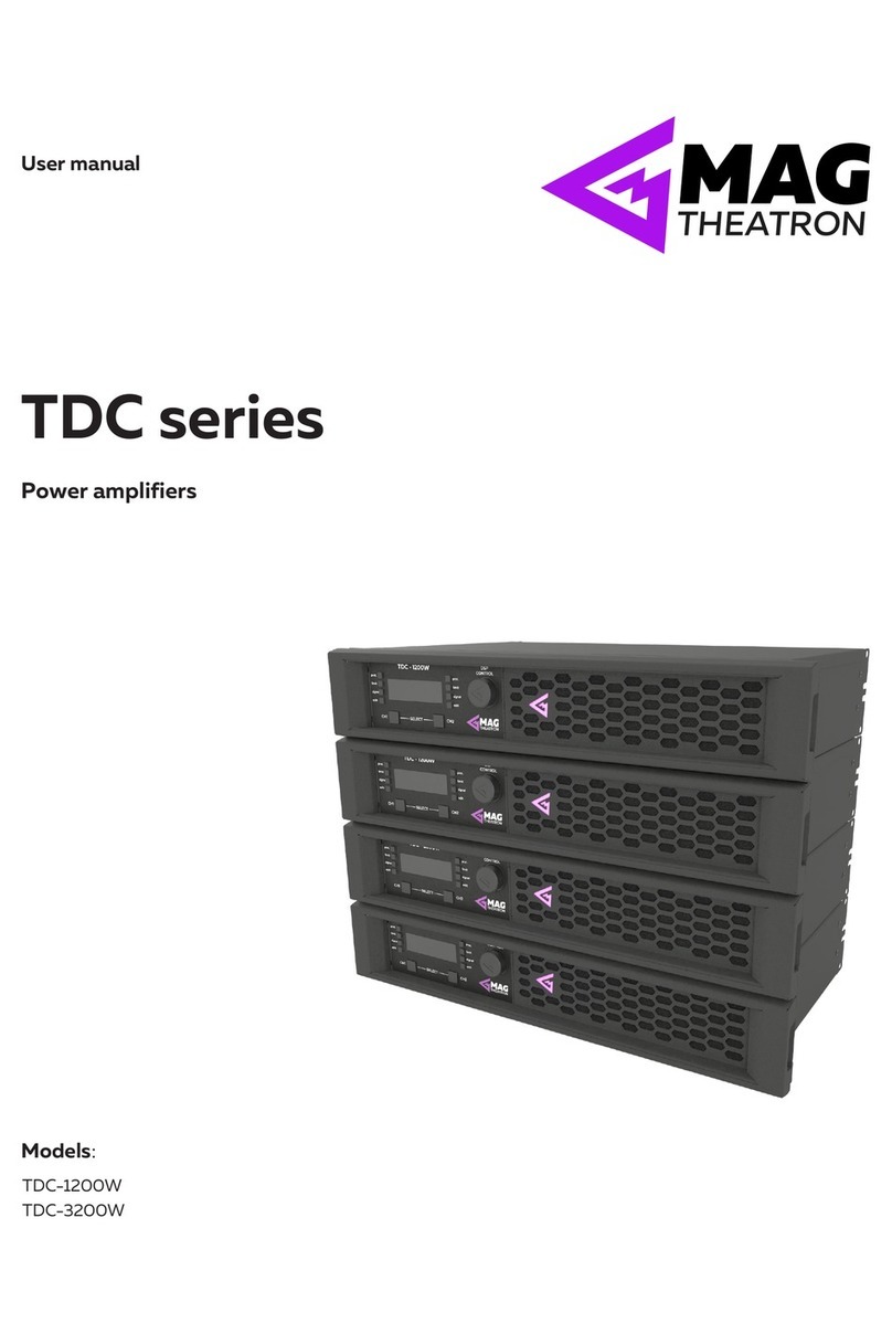 MAG THEATRON TDC Series user manual