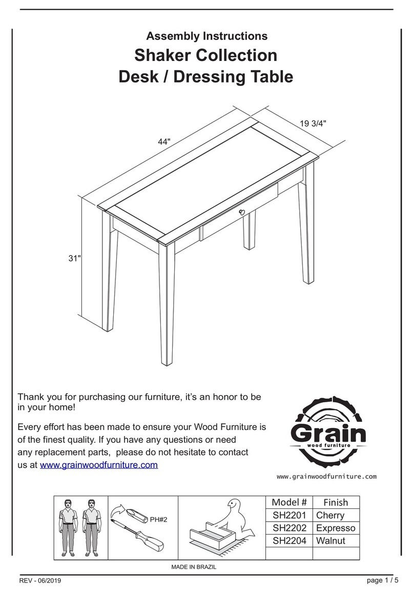 Grain Shaker SH2201 Assembly and disassembly instructions