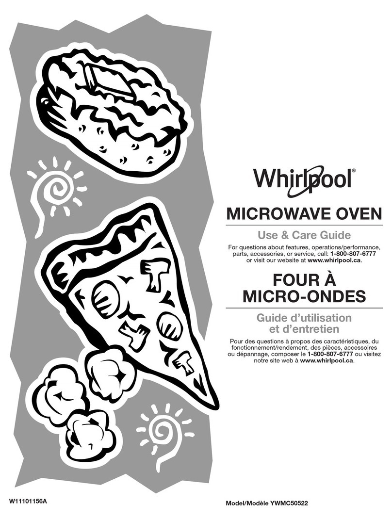 Whirlpool YWMC50522 Use & care guide
