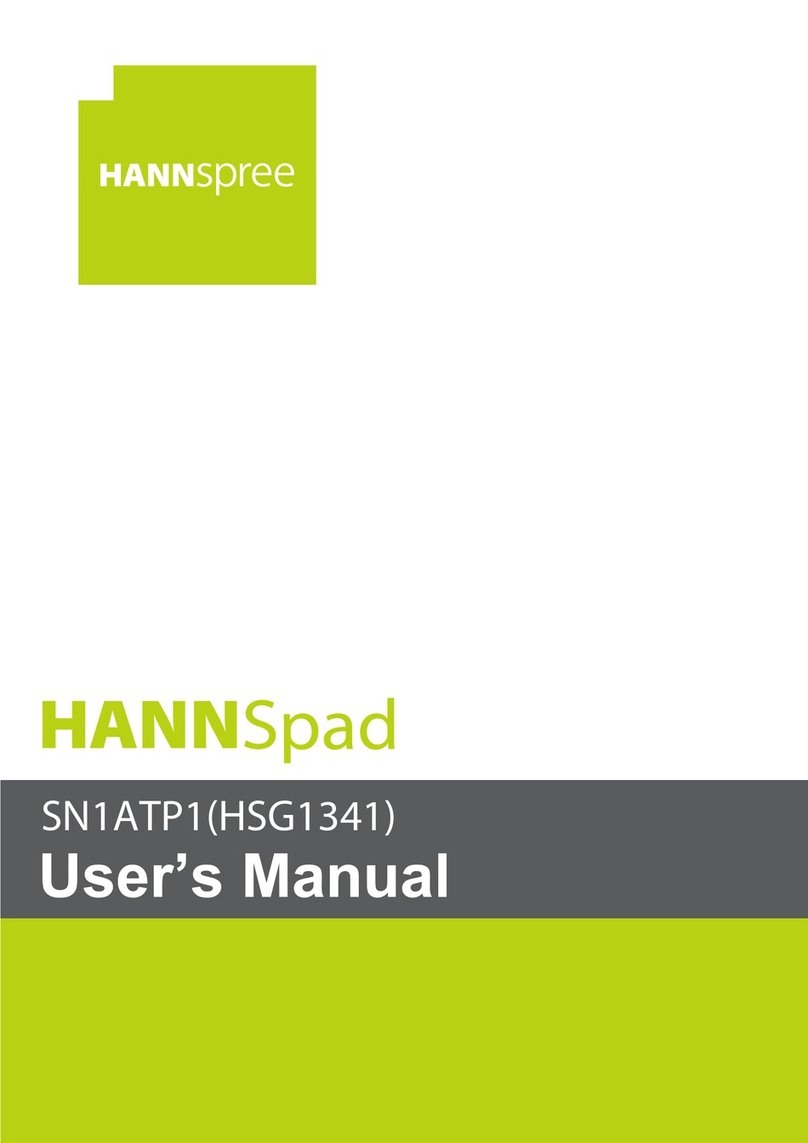 HANNspree HANNSpad SN1ATP1 user manual