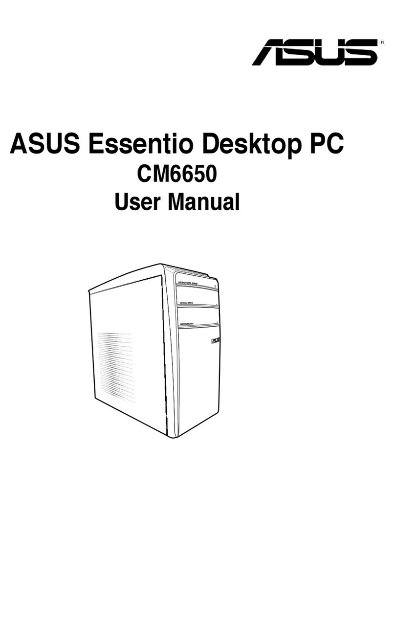 Asus Essentio CM6650 User manual