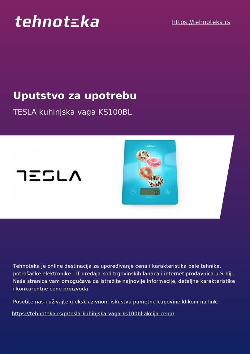 Tesla KS100BL user manual