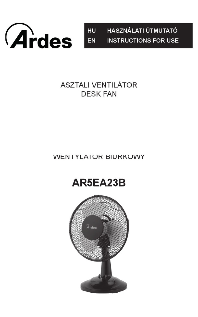 ARDES AR5EA23B Instructions for use