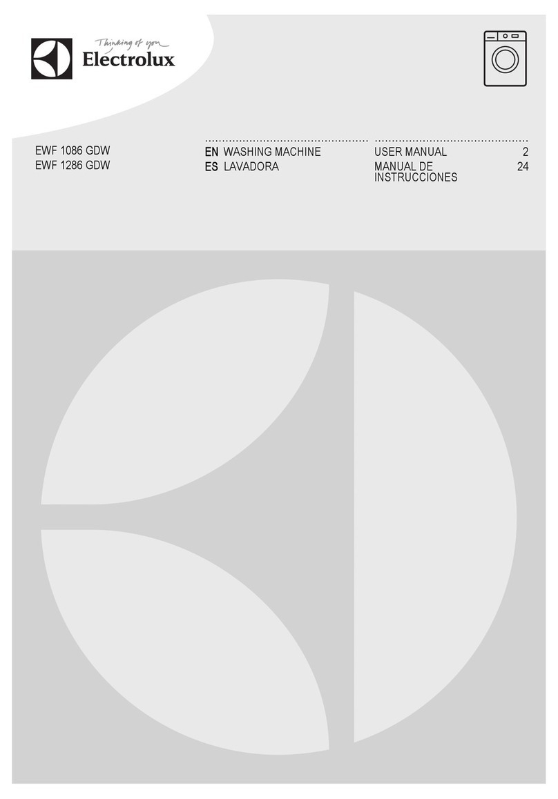 Electrolux EWF 1086 GDW user manual