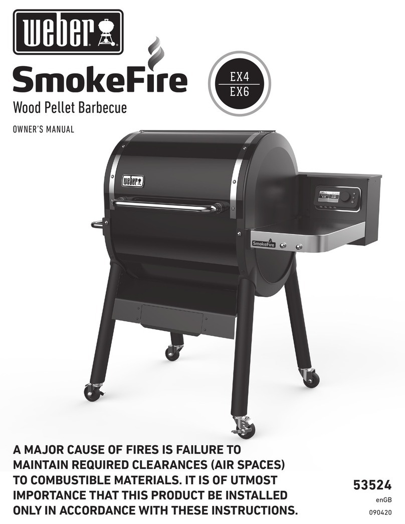 Weber SMOKEFIRE EX4 User manual