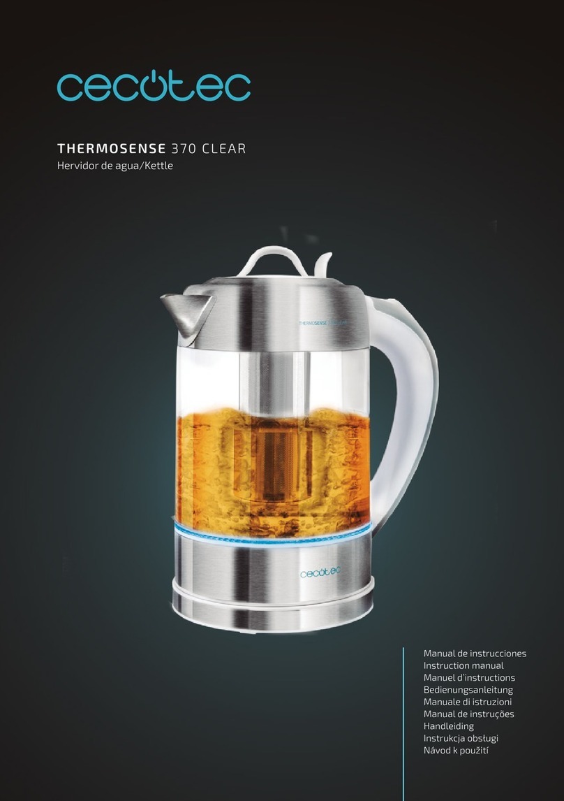 cecotec ThermoSense 370 Clear User manual cecotec ThermoSense 370 Clear User manual