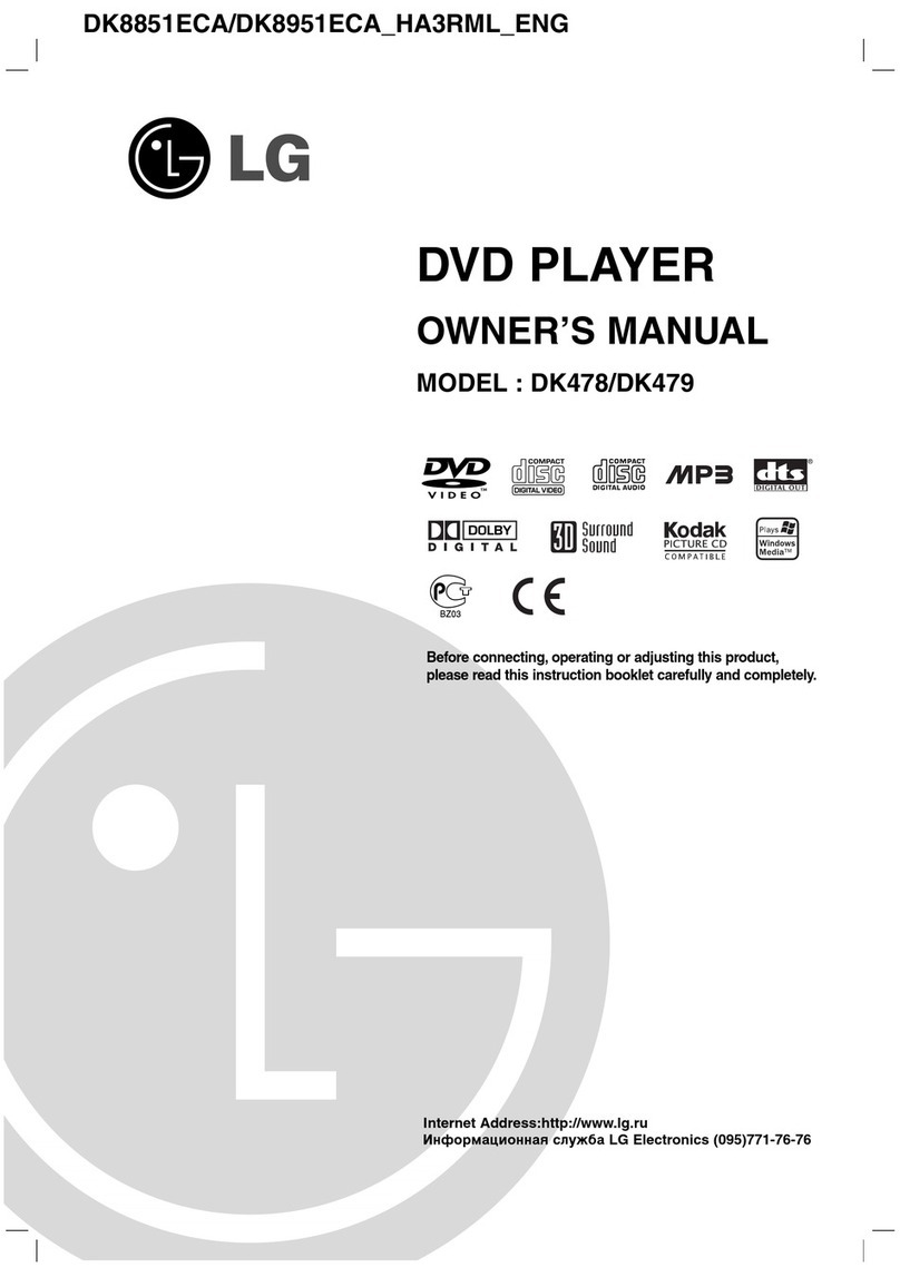 LG DK478 User manual