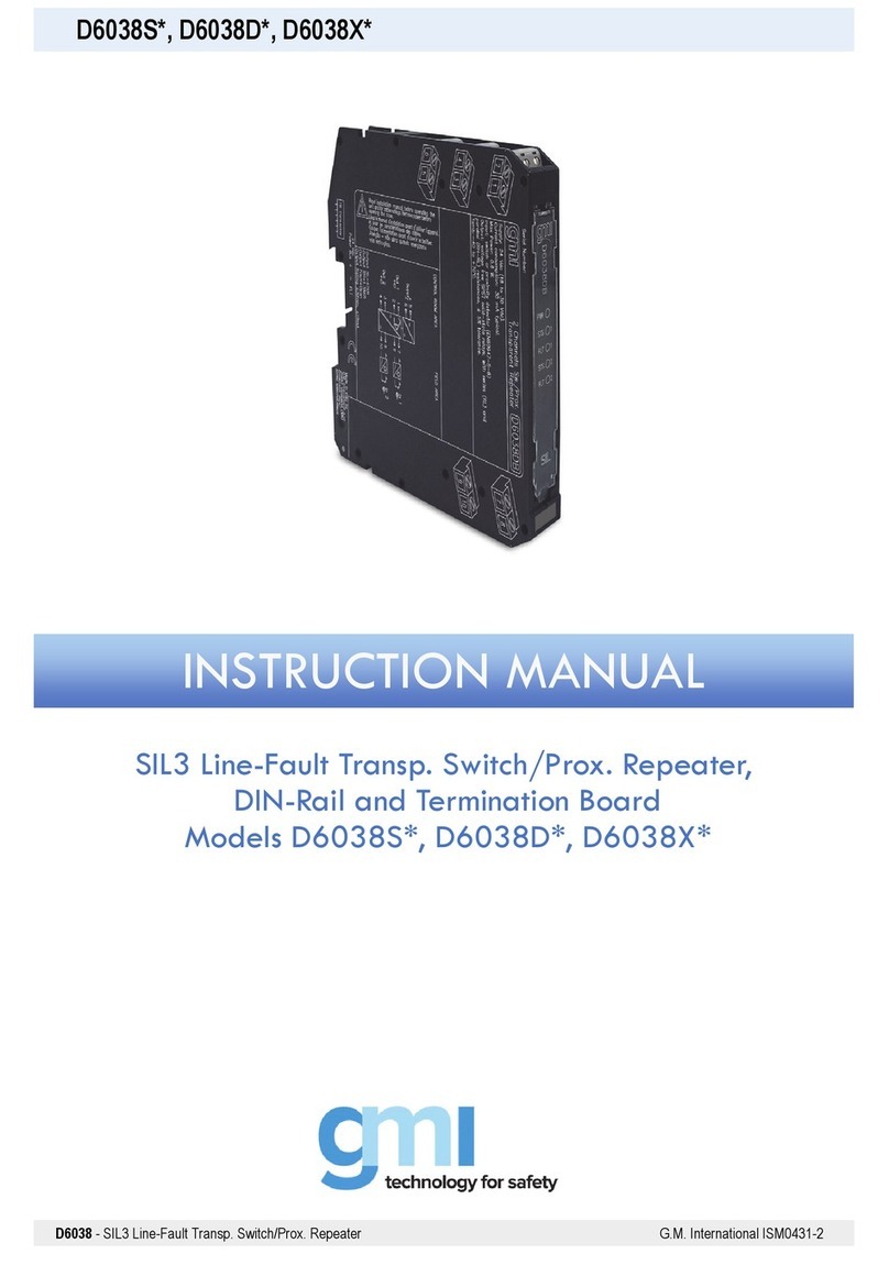 GMI D6038D Series instruction manual GMI D6038D Series instruction manual