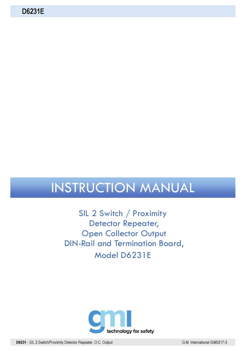 GMI D6231E instruction manual