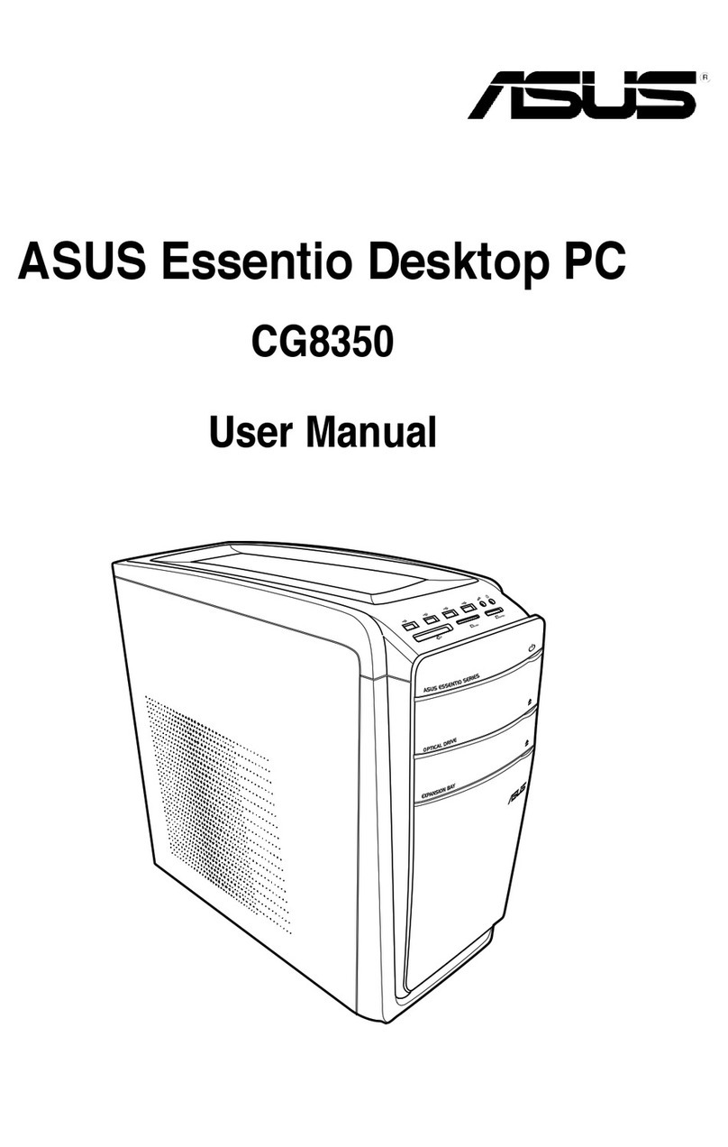 Asus Essentio CG8350 user manual