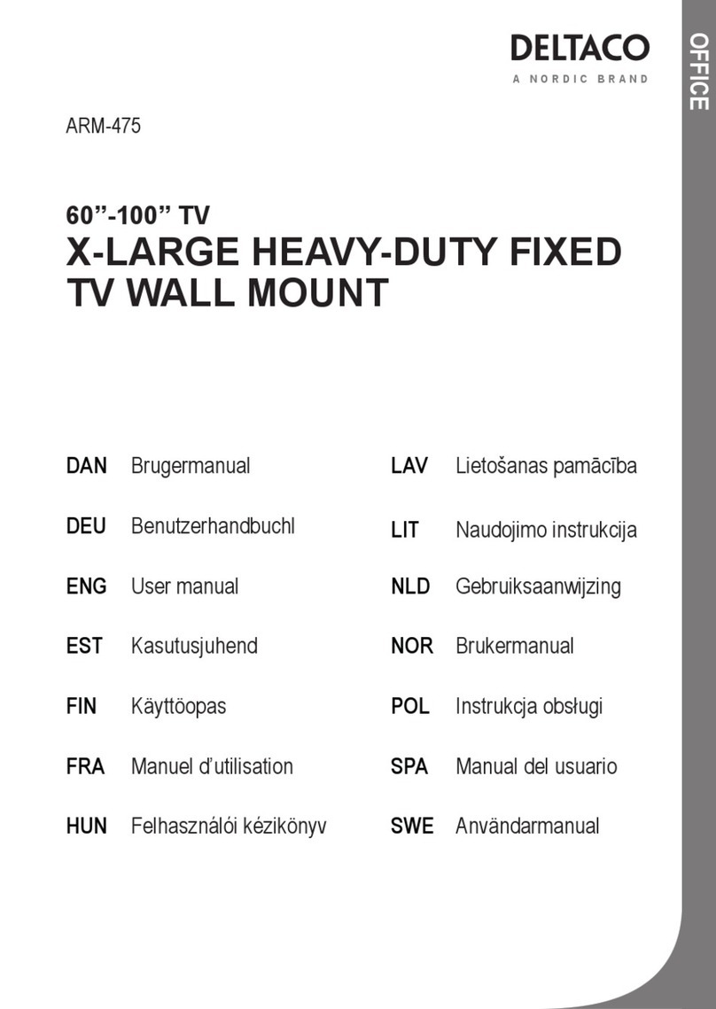 Nordic DELTACO ARM-475 User manual