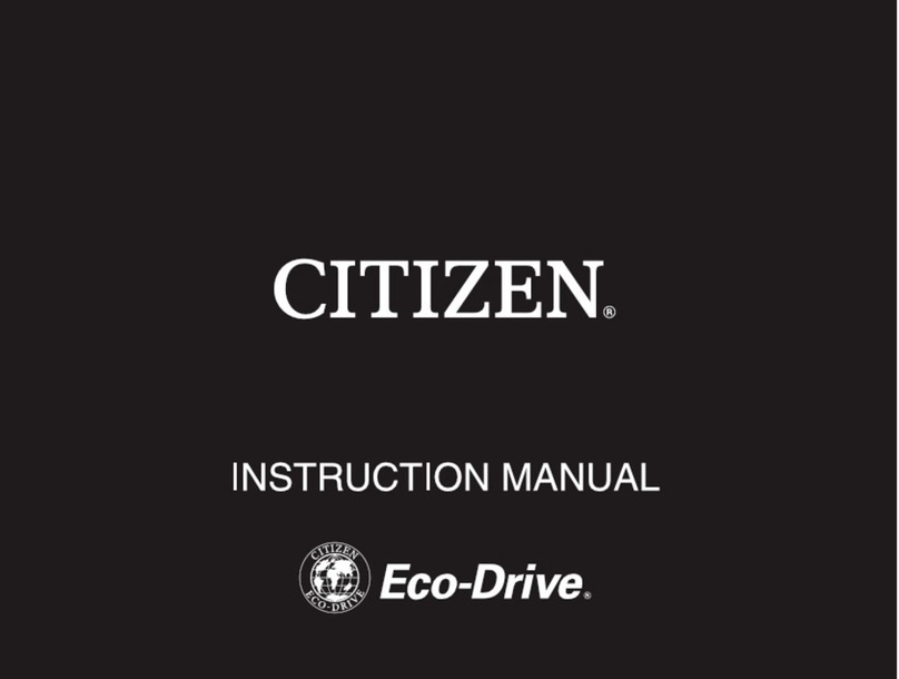 Citizen Eco-Drive Historische JR4046-03E User manual Citizen Eco-Drive Historische JR4046-03E User manual