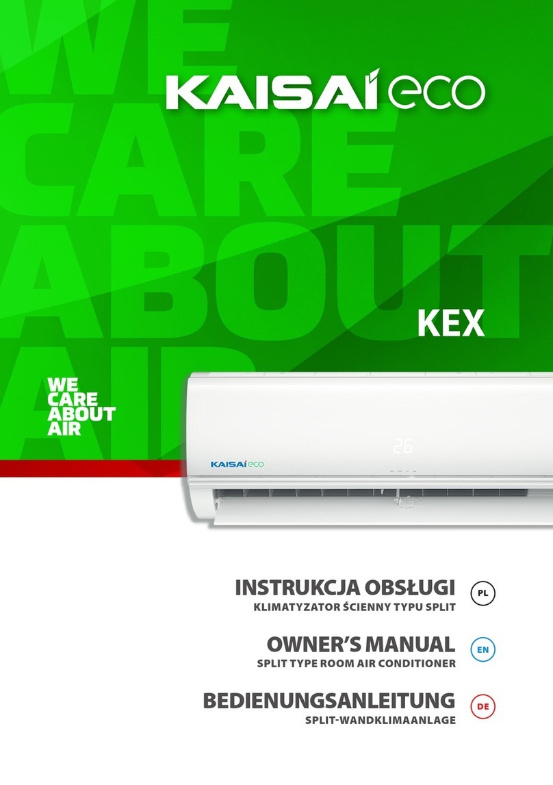 Kaisai ECO KEX-09KTG User manual