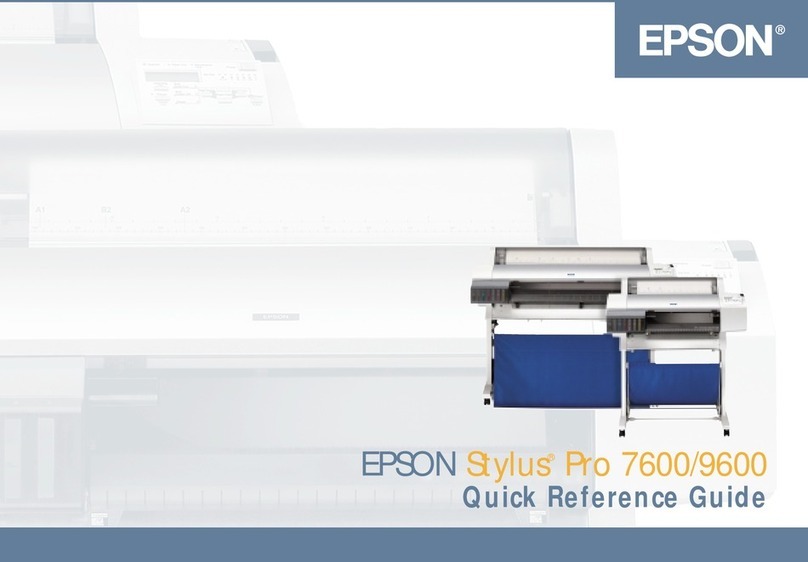 Epson Stylus Pro 7600 User manual