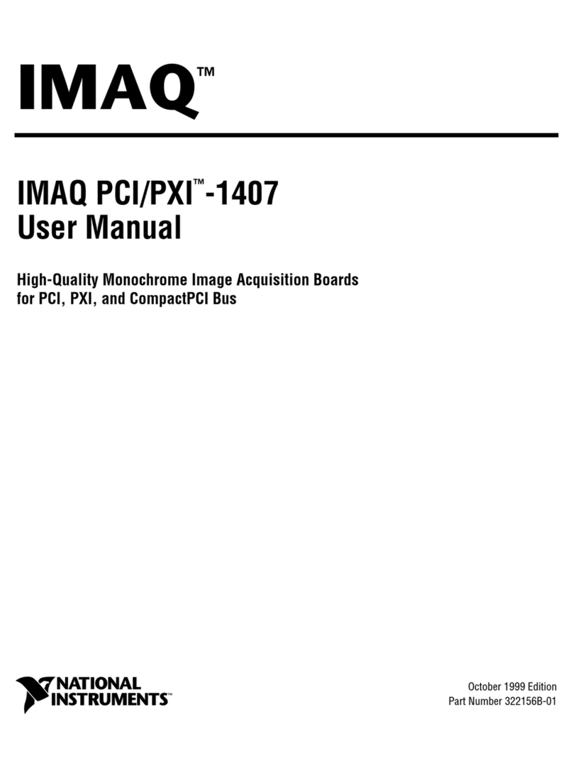 National Instruments PXI-1407 user manual