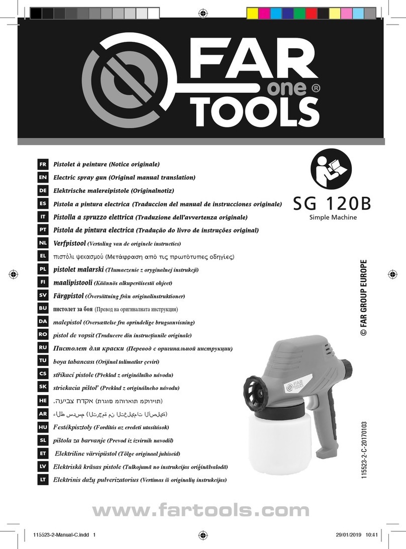 Far Tools SG 120B Original manual translation