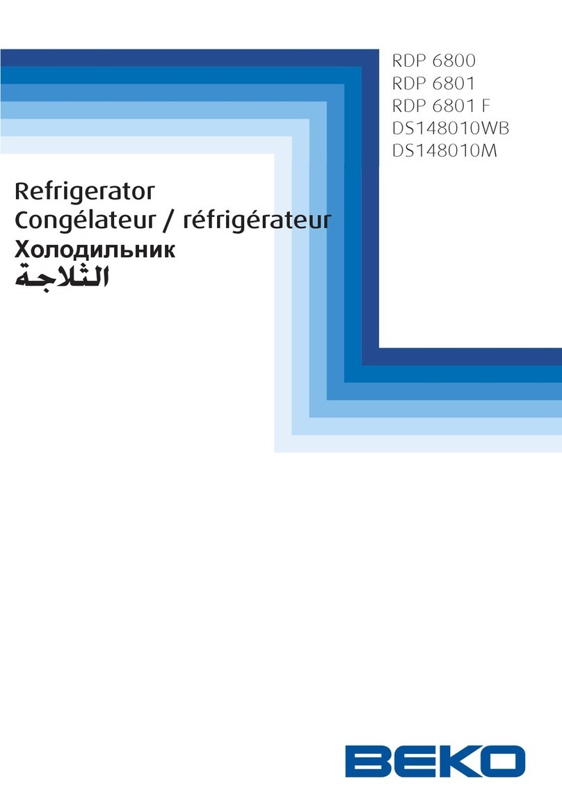 Beko RDP 6800 User manual