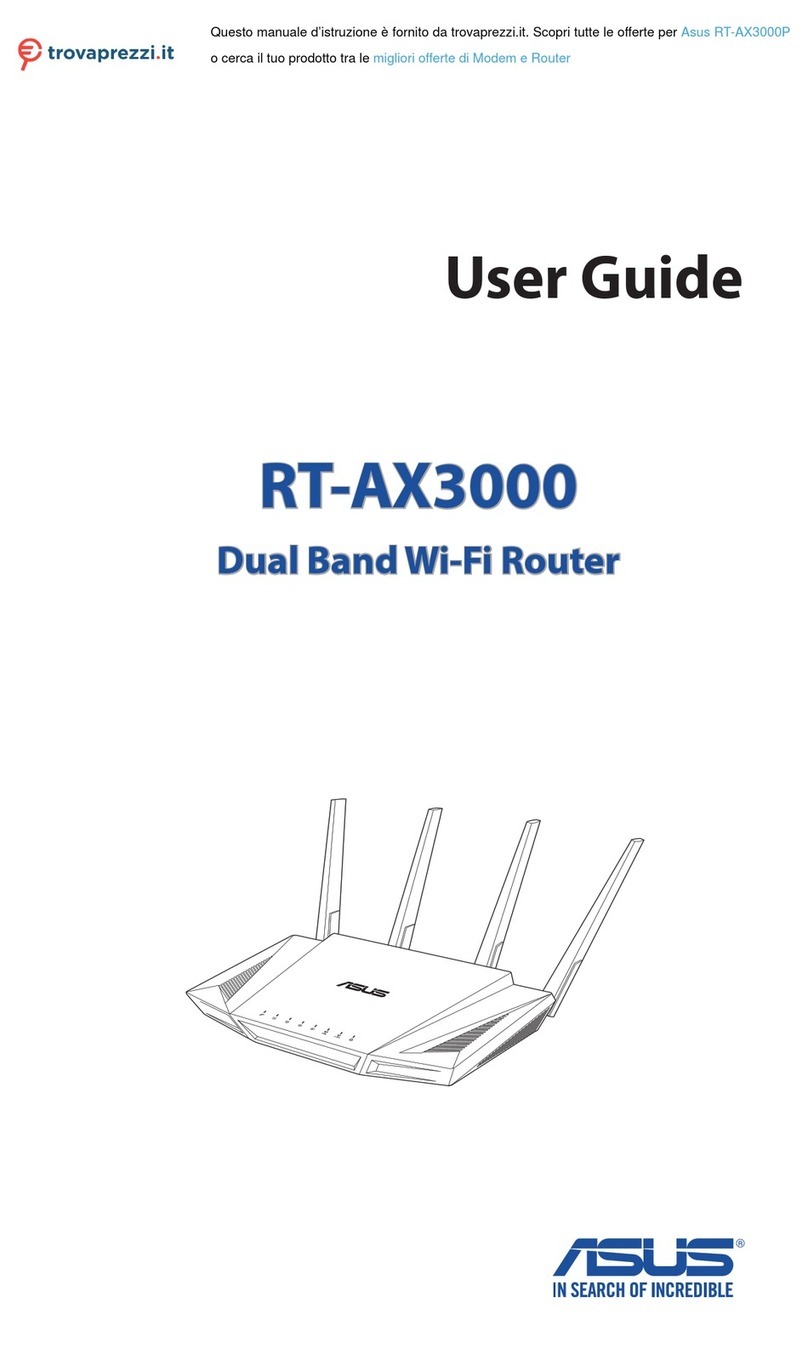 Asus RT-AX3000P User manual