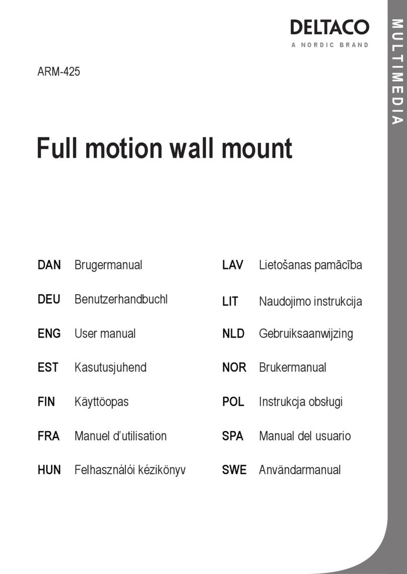 Nordic DELTACO ARM-425 User manual
