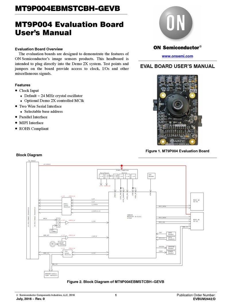 ON Semiconductor MT9P004 User manual