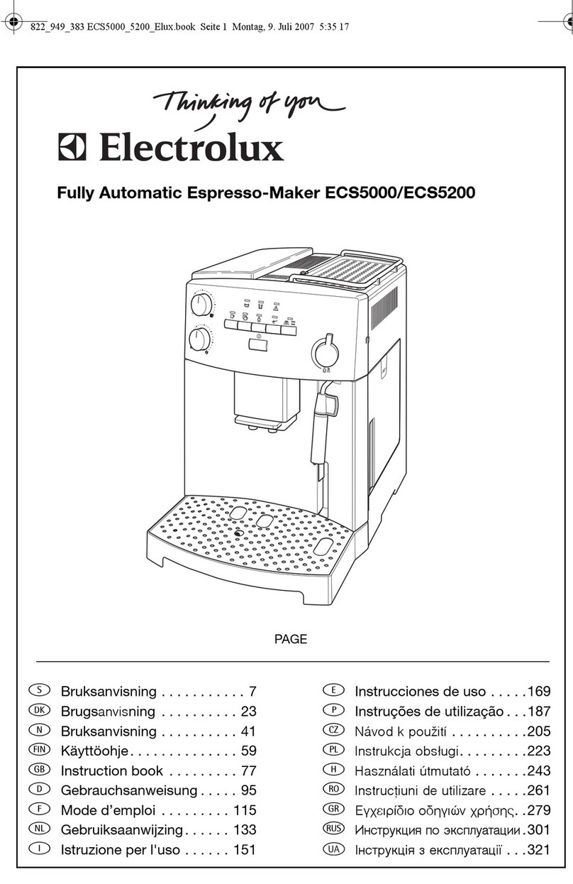 Electrolux ECS5000 Instruction book