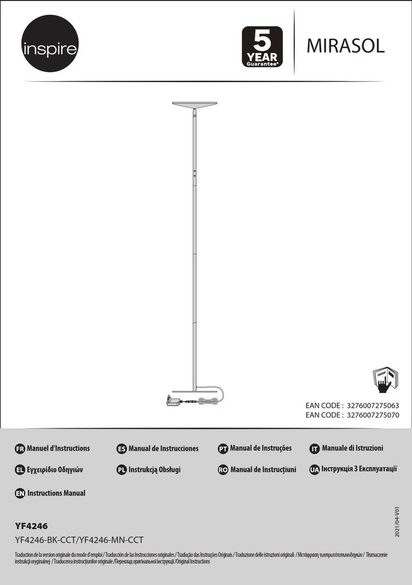 Inspire MIRASOL YF4246 instruction manual