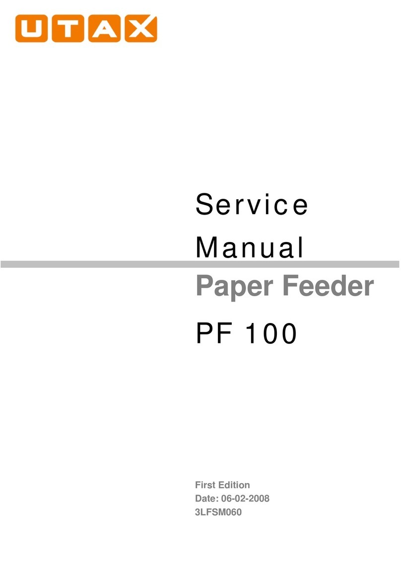 Utax PF 100 C C Service manual