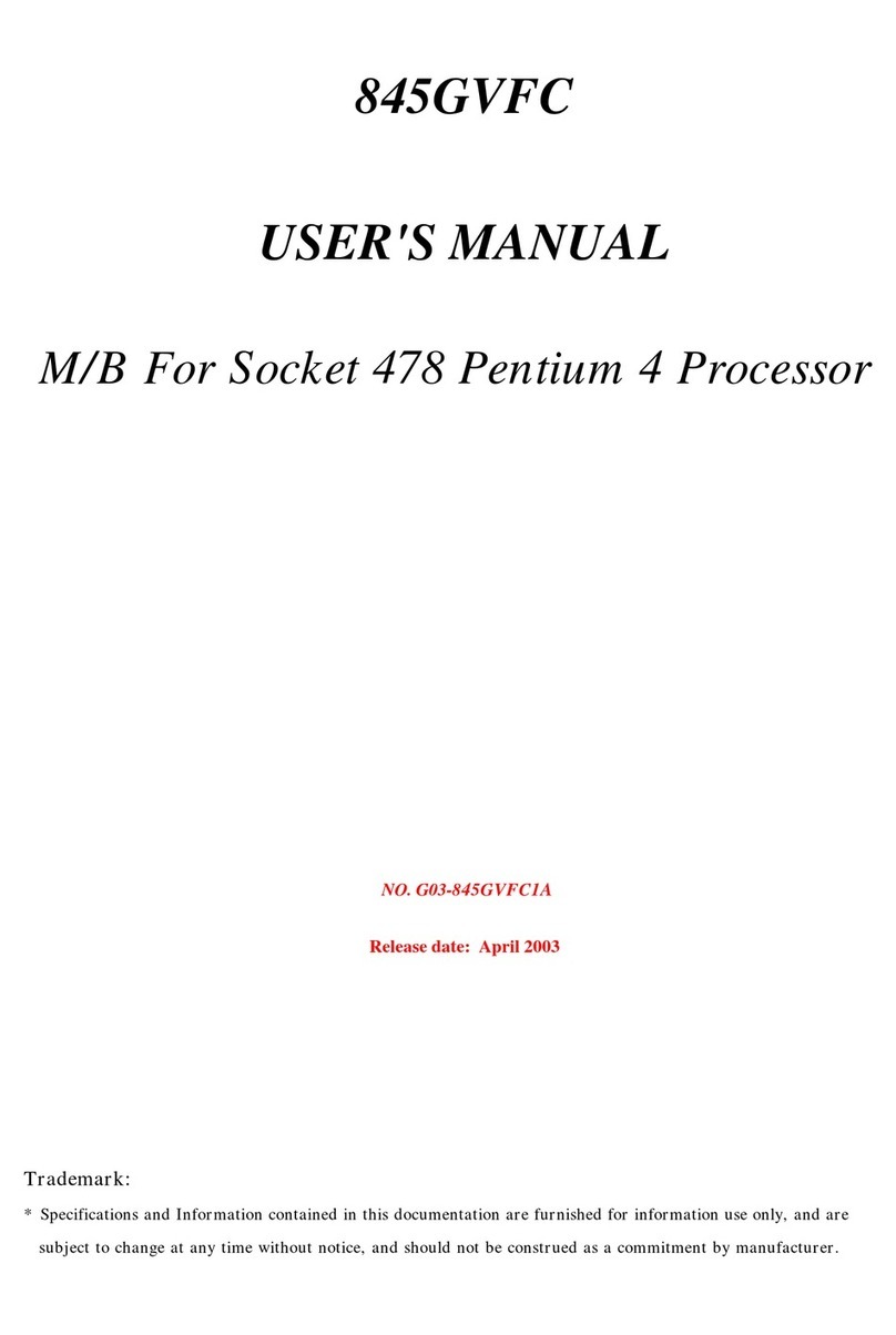 JETWAY 845GVFC user manual