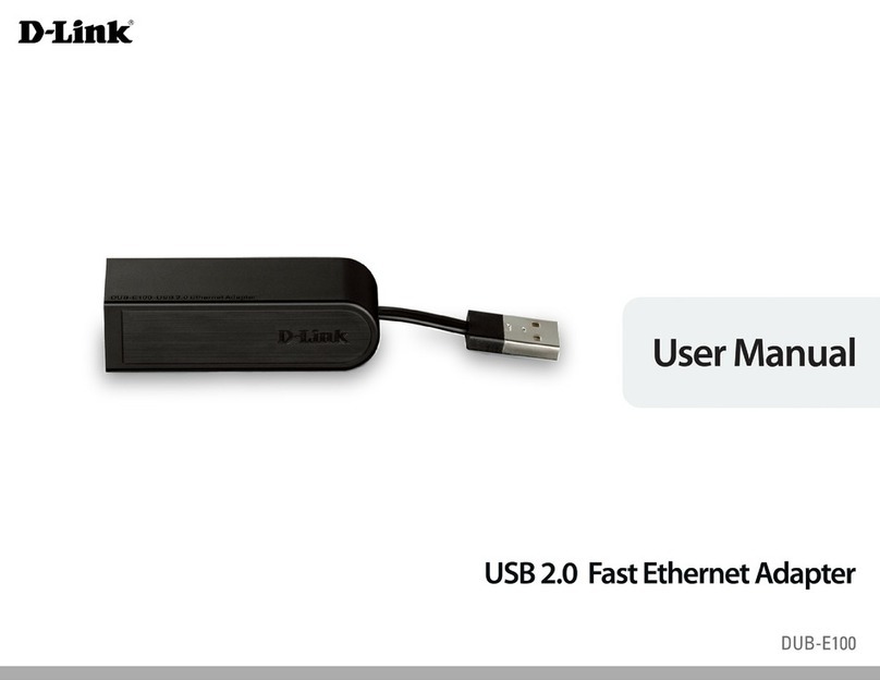 D-Link DUB-E100 User manual