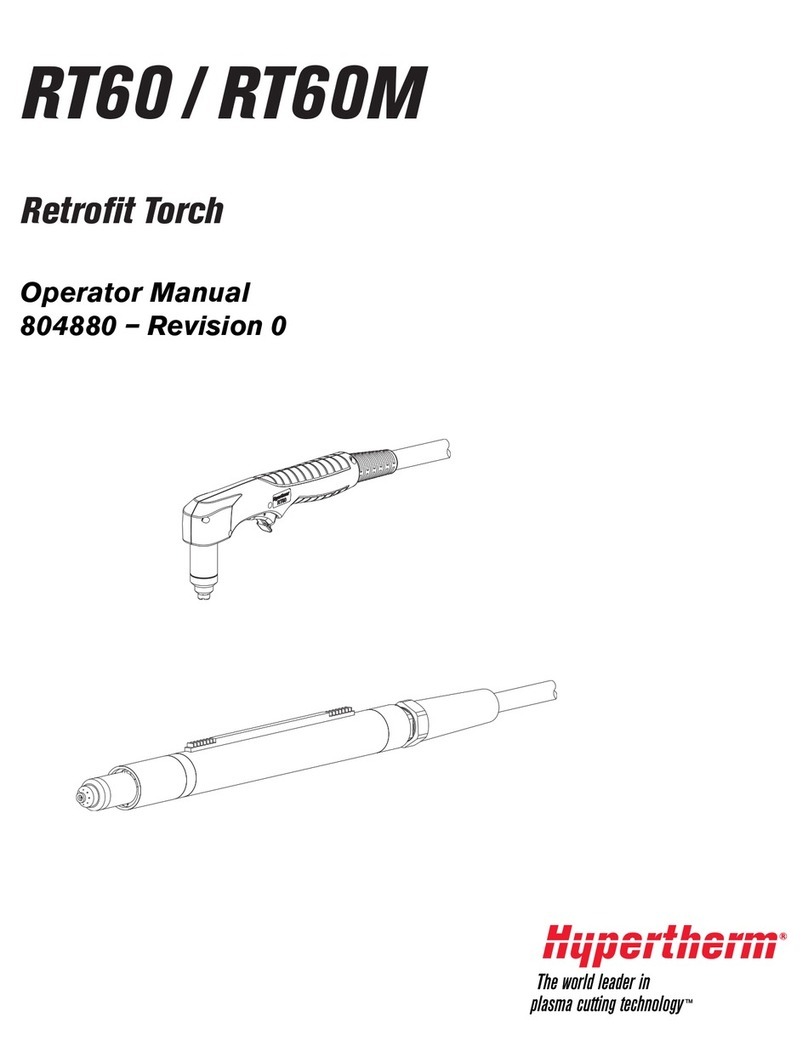 Hypertherm RT60 User manual