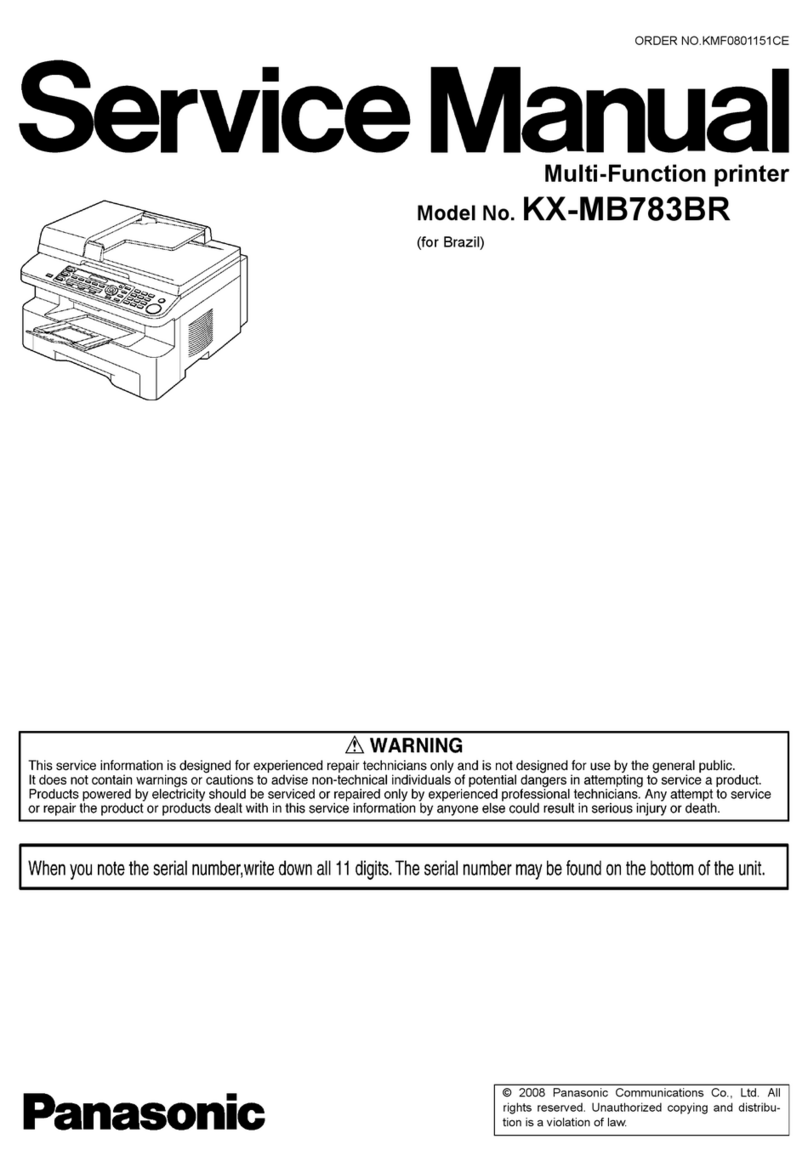 Panasonic KX-MB783BR User manual