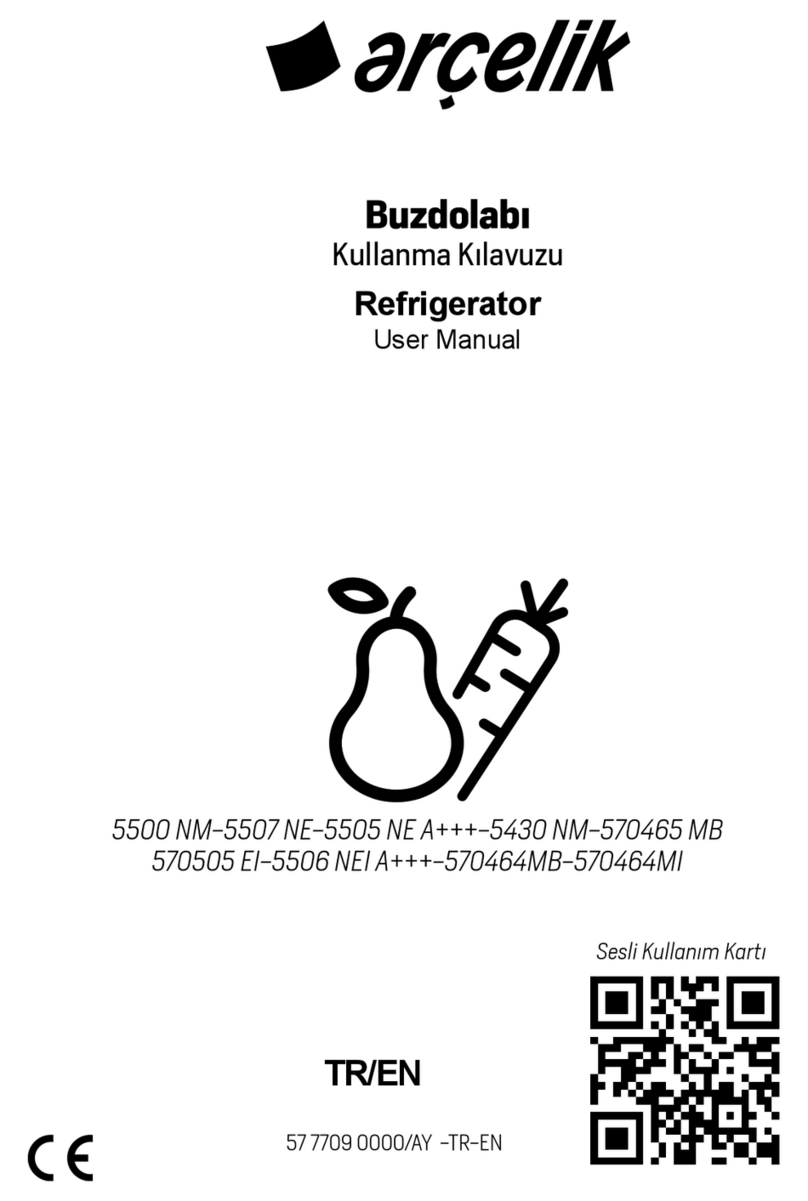 arcelik 5506 NEI A+++ User manual arcelik 5506 NEI A+++ User manual