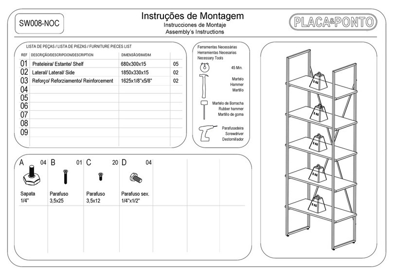 Placa & Ponto SW008-NOC User manual Placa & Ponto SW008-NOC User manual