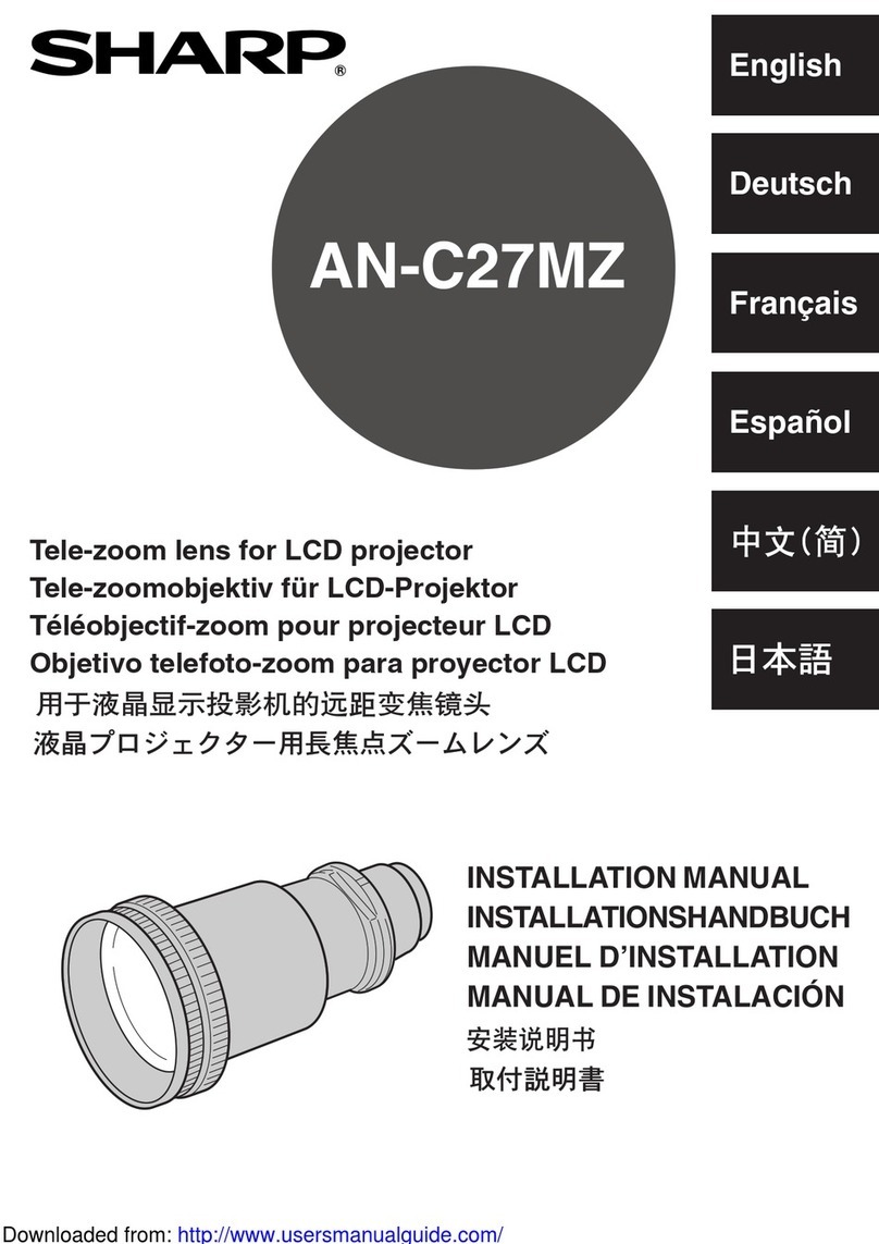 Sharp AN-C27MZ User manual