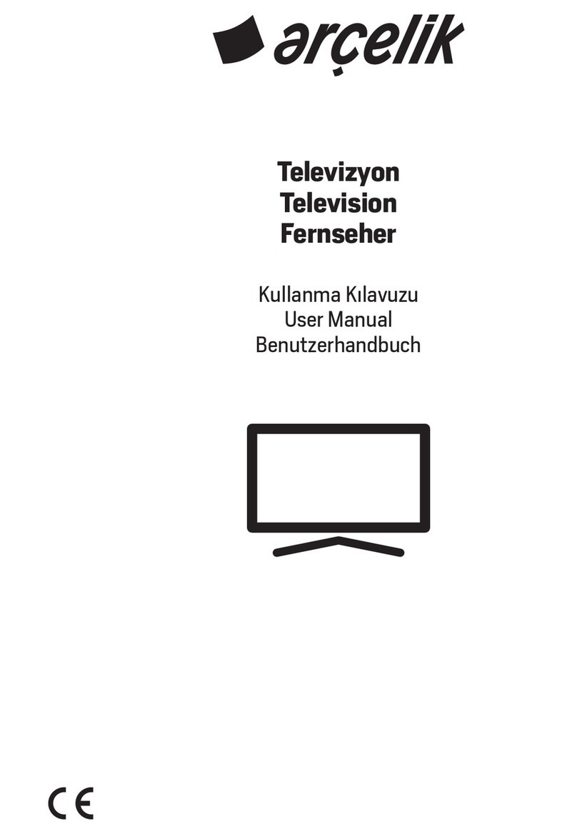 arcelik A32K 850 User manual