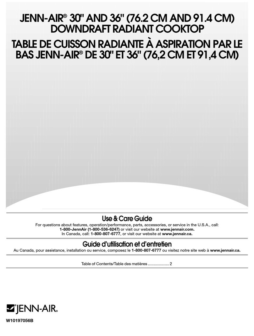 Jenn-Air JED3430WB User manual