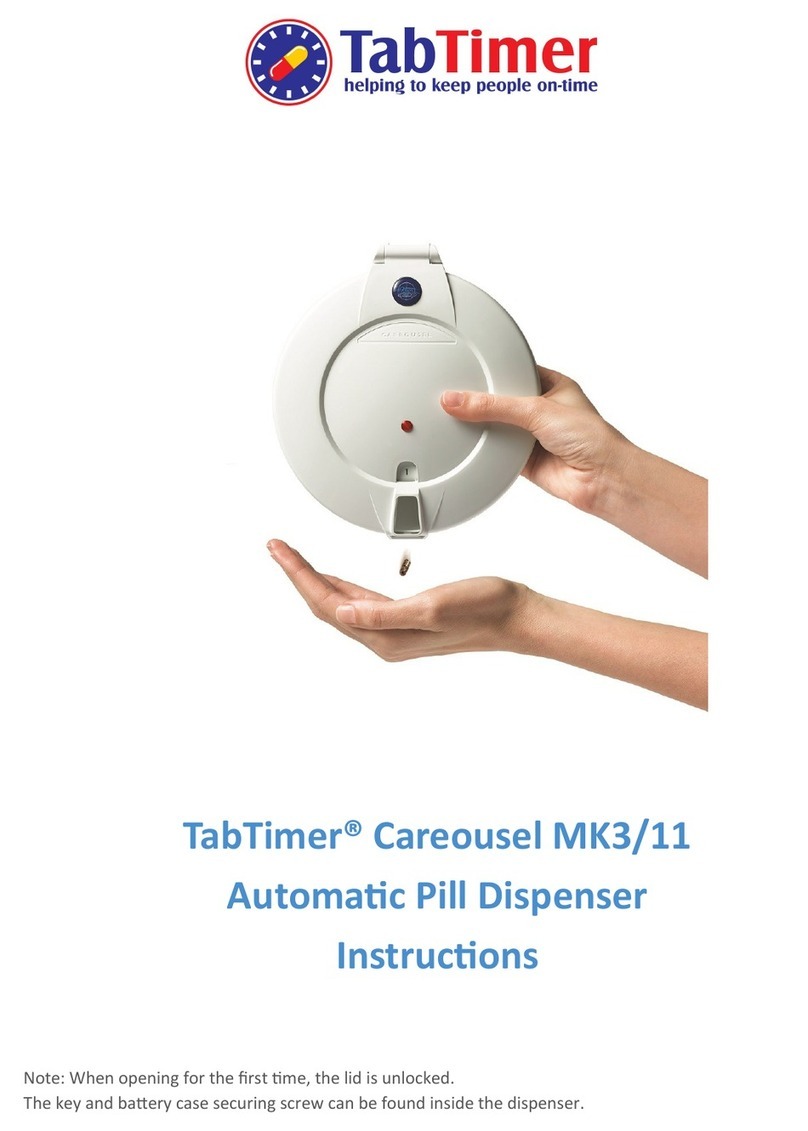 TabTimer Careousel MK3/11 instructions