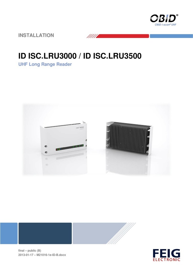 Feig Electronic ID ISC.LRU3500 Installation