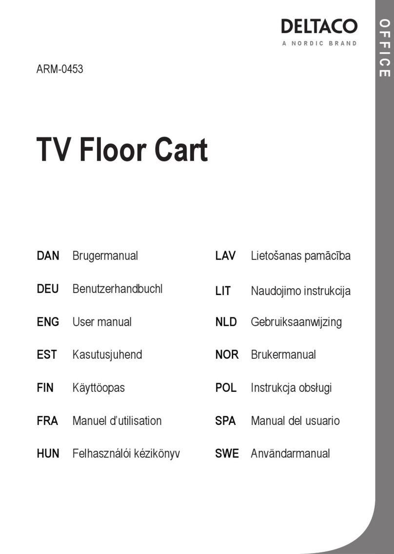 Nordic DELTACO ARM-0453 User manual