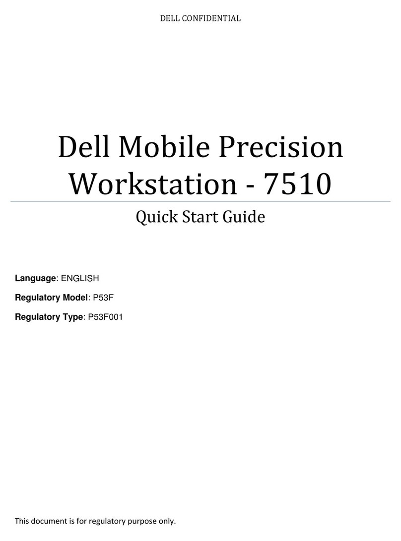 Dell 7510 User manual