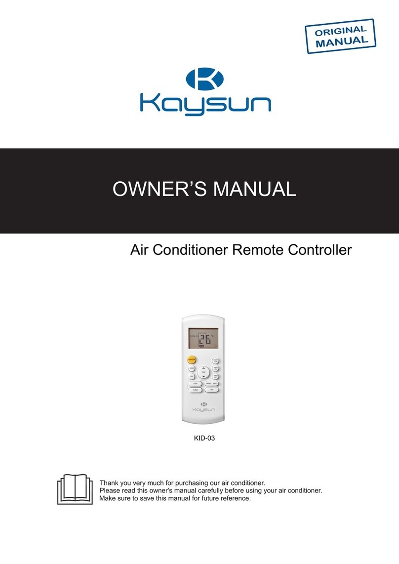 Kaysun KID-03 User manual